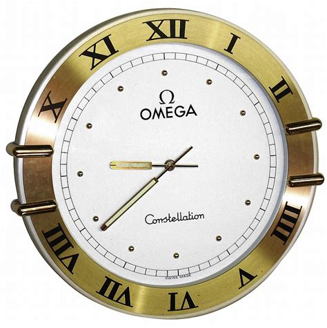 omega wall clock uk.